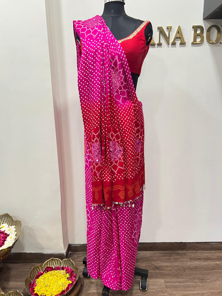 Bandhani Saree