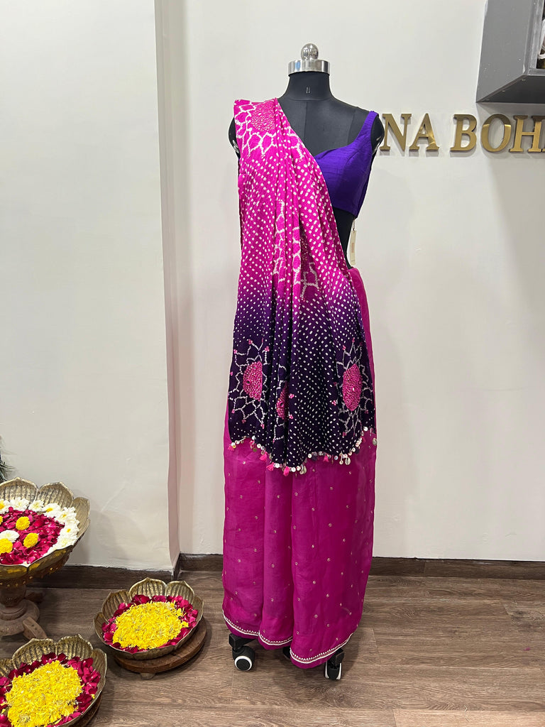 Bandhani Saree