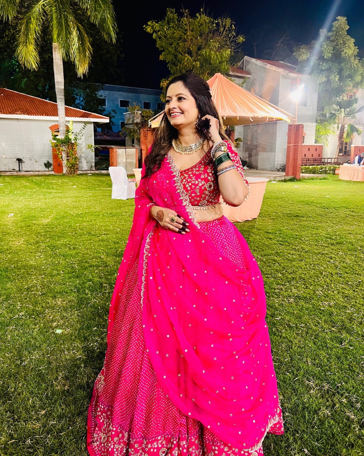 Pink Lehenga Set