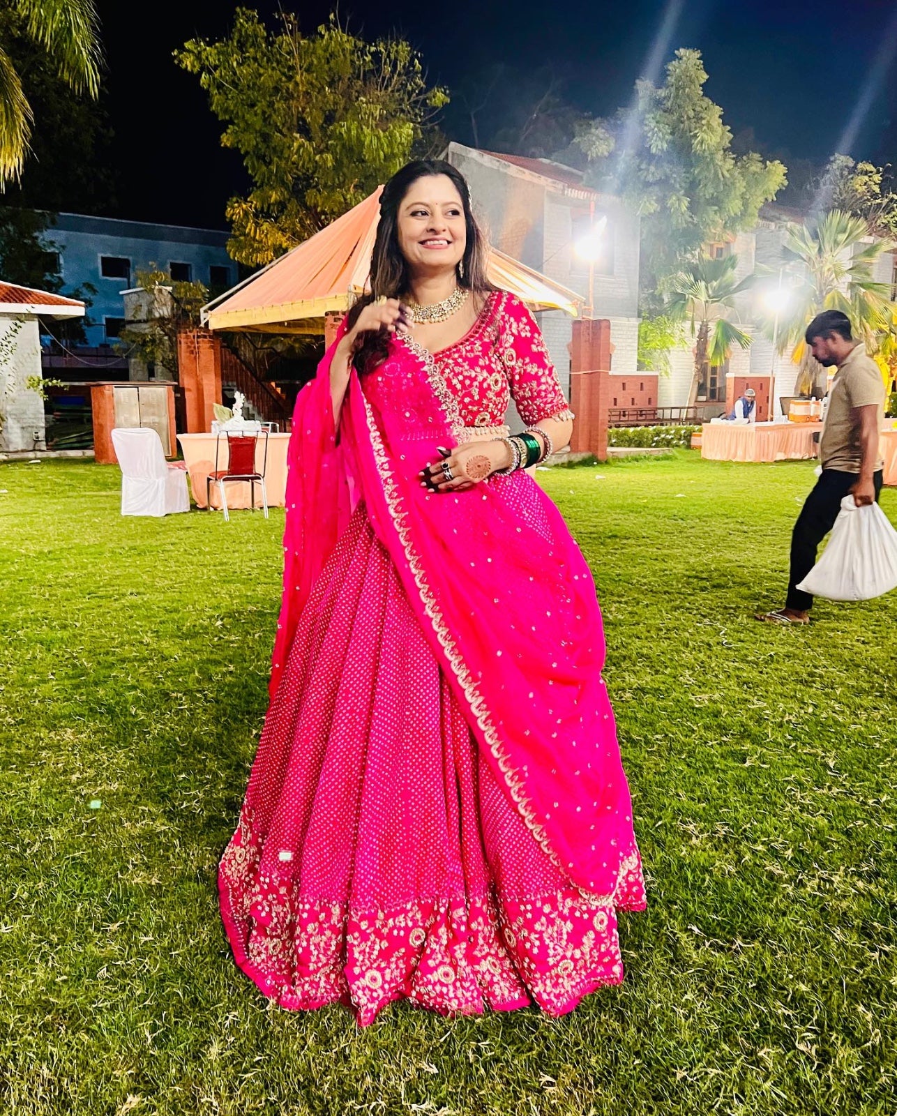 Pink Lehenga Set