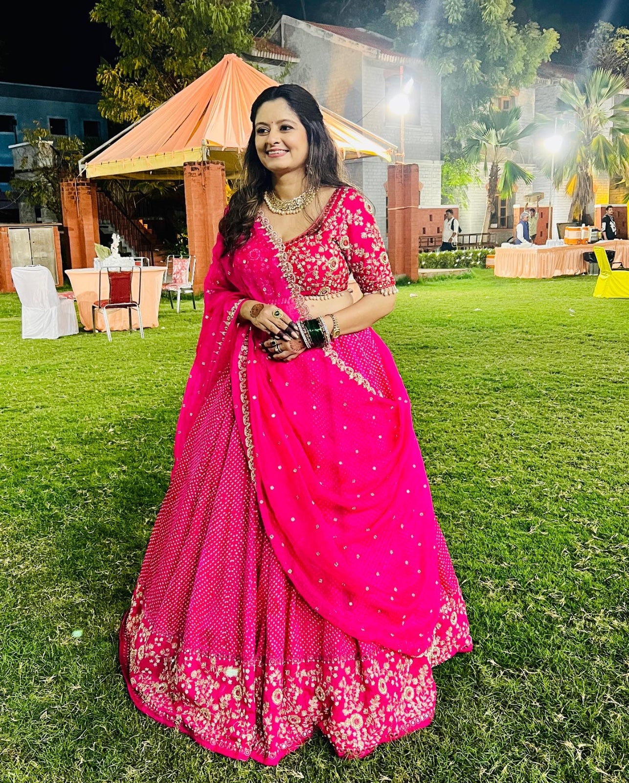 Pink Lehenga Set