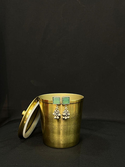 Oxidised Earring