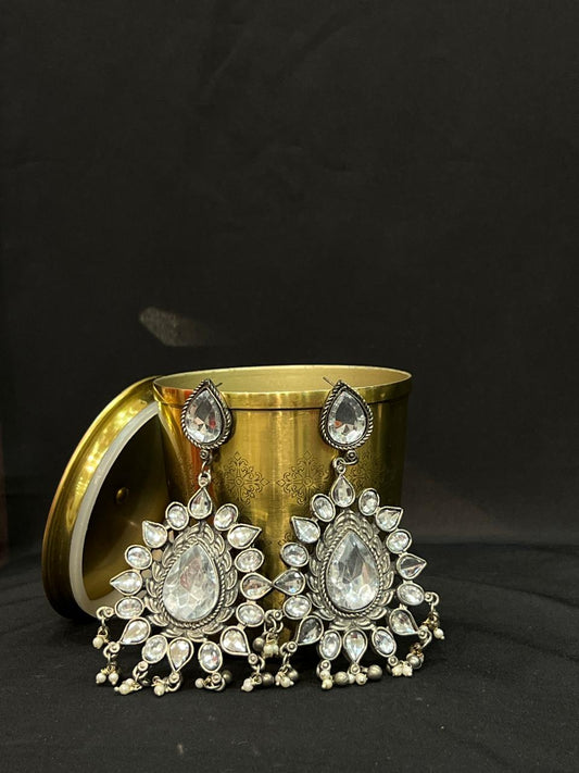 Oxidised Earrings