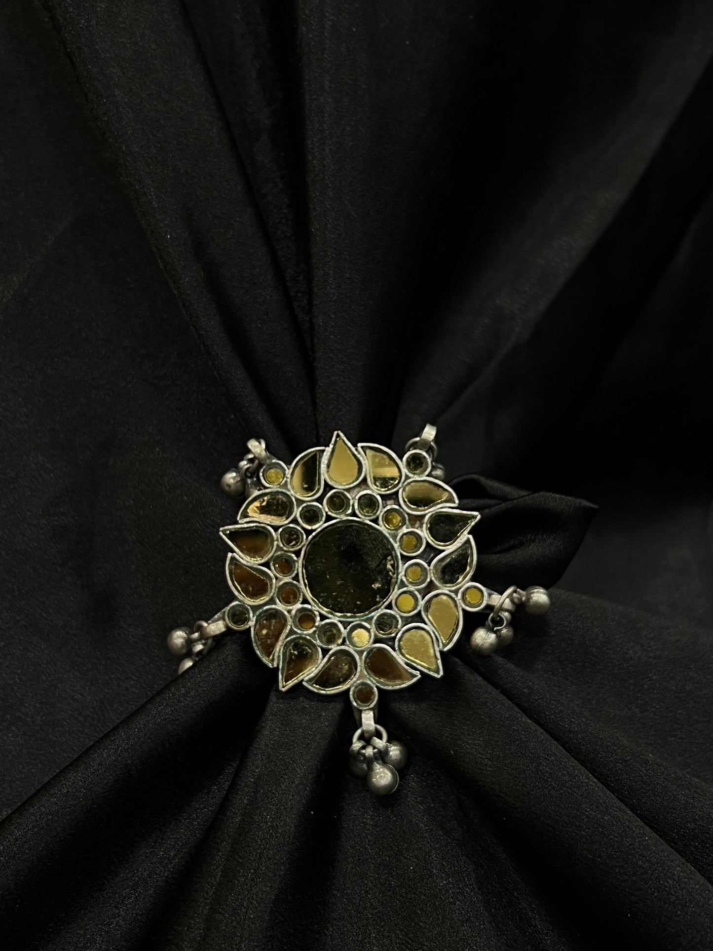 Oxidised Mirror Ring