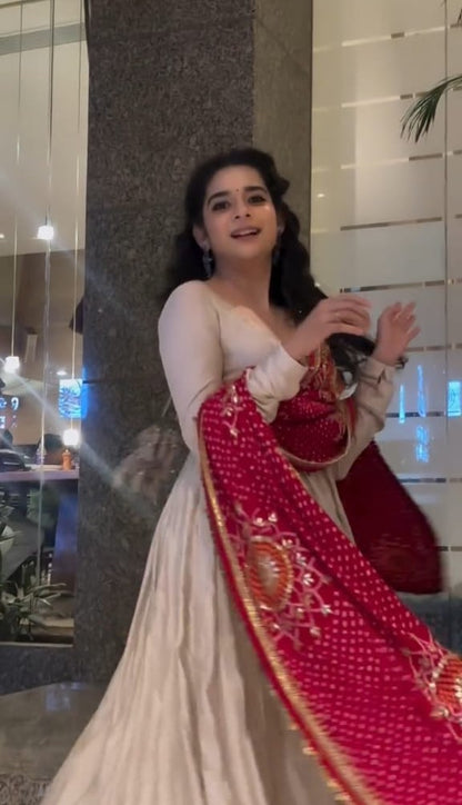 Mithila Palkar Anarkali Set