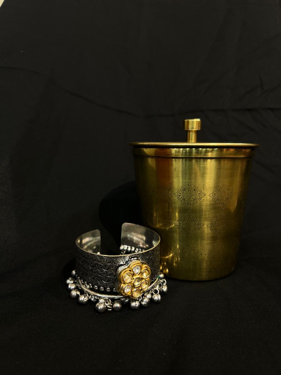 Oxidised bangles - Anjanase