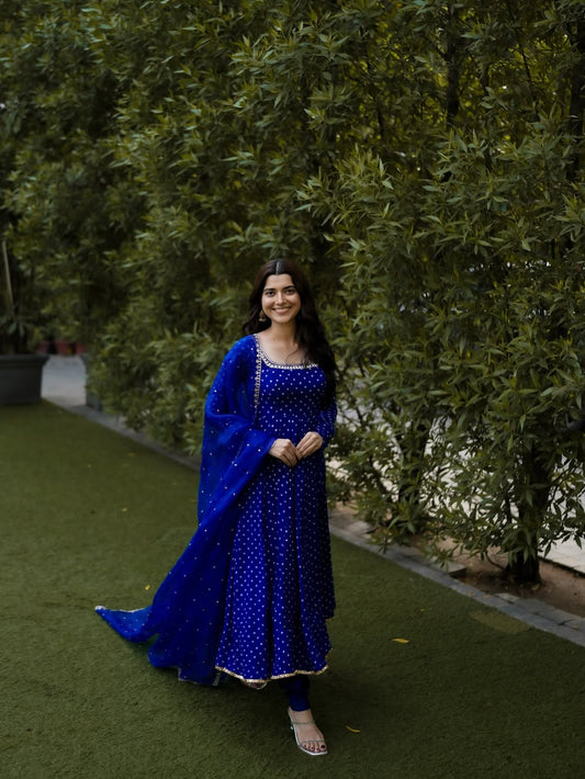 Nimrat Khaira Anarkali Set