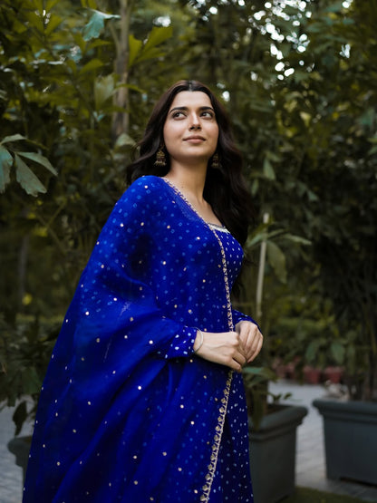 Nimrat Khaira Anarkali Set