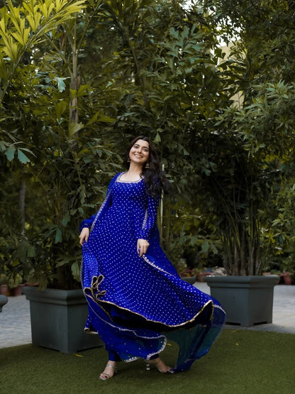 Nimrat Khaira Anarkali Set