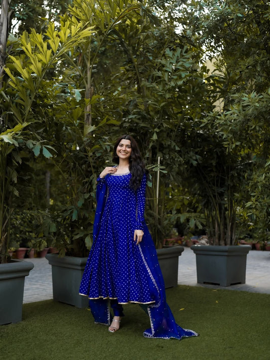 Nimrat Khaira Anarkali Set
