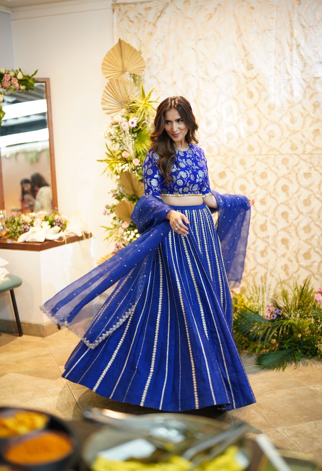 Urmi Daga Lehenga Set