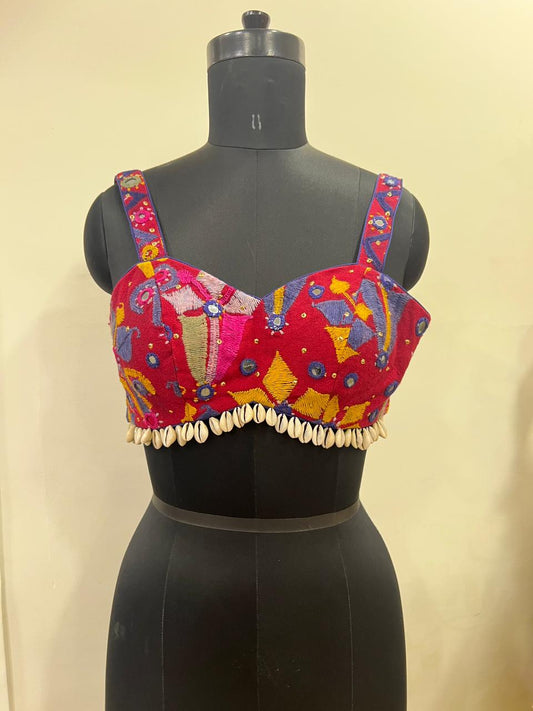 Bustier blouse