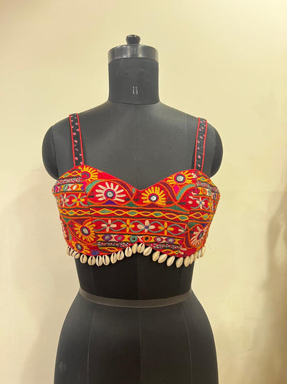 Bustier blouse