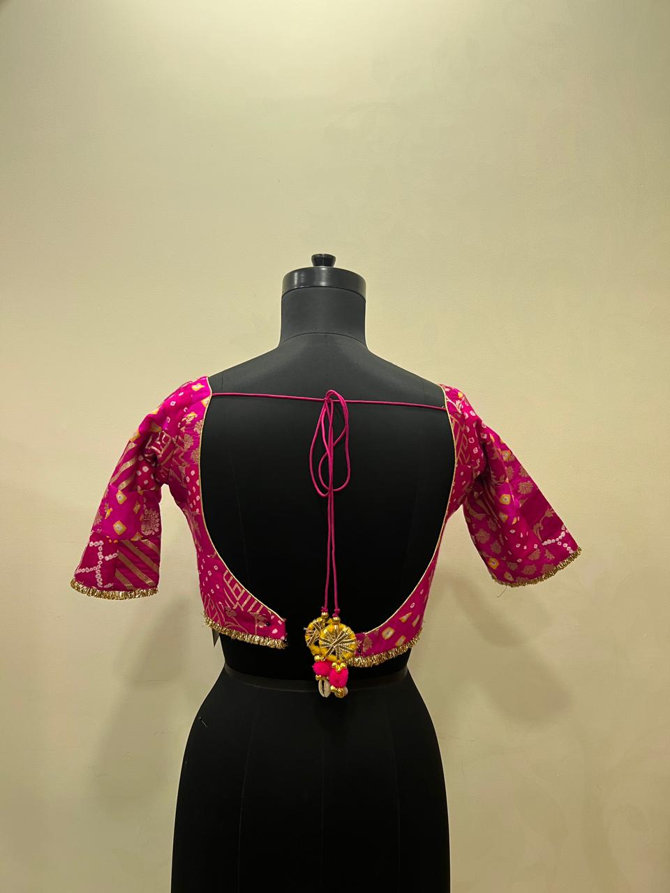 Multi patch blouse