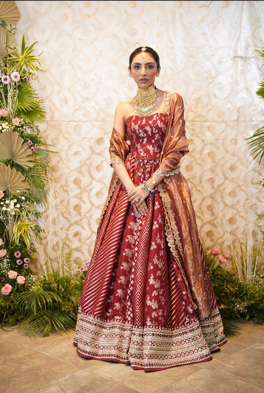 Mallaikaa Chheda Lehenga Set