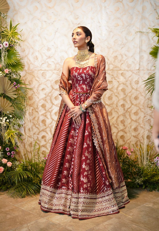 Mallaikaa Chheda Lehenga Set