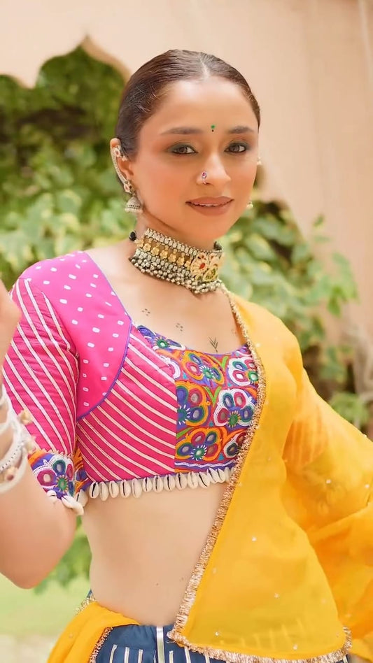Pink Patch Blouse
