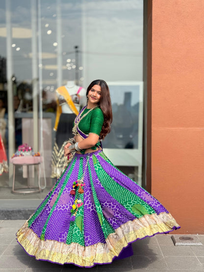 Bandhani Lehenga Set