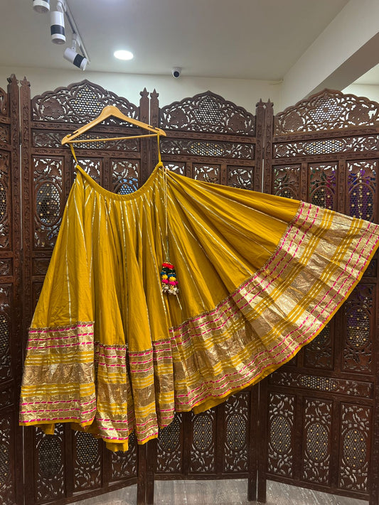 Mustard Gradation Skirt