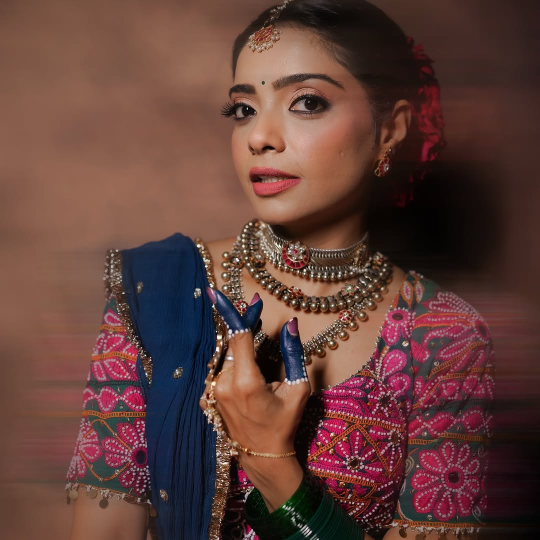 Pink Heavy Lehenga Set