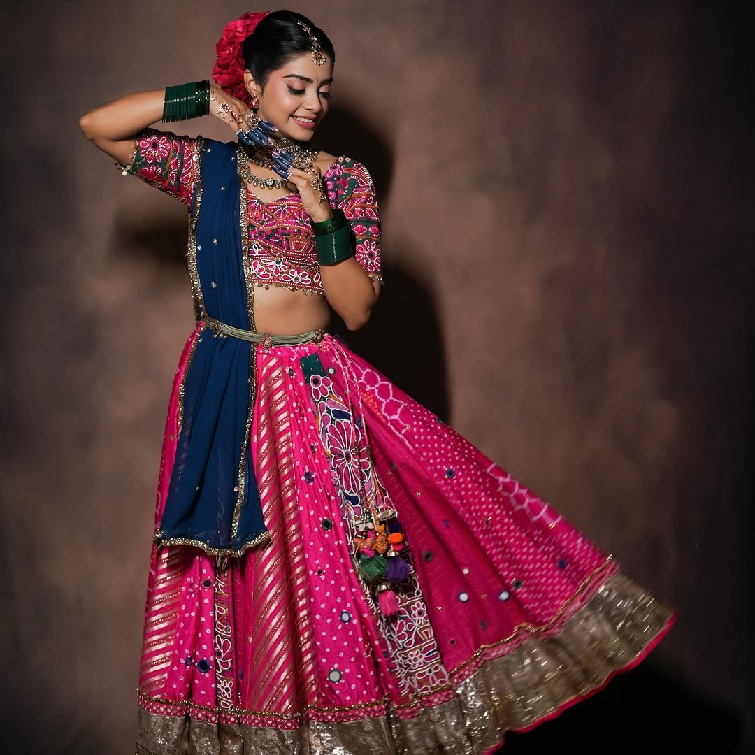 Pink Heavy Lehenga Set