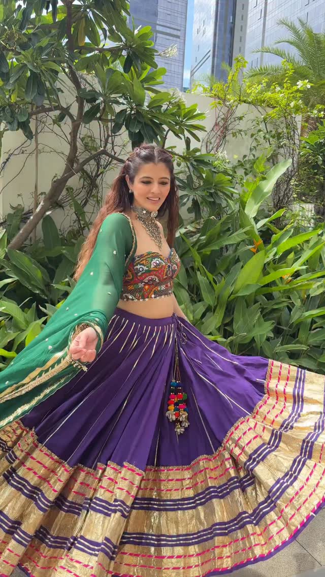 Purple Leheriya Gradation Set
