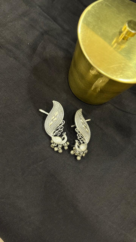 Oxidised Earring