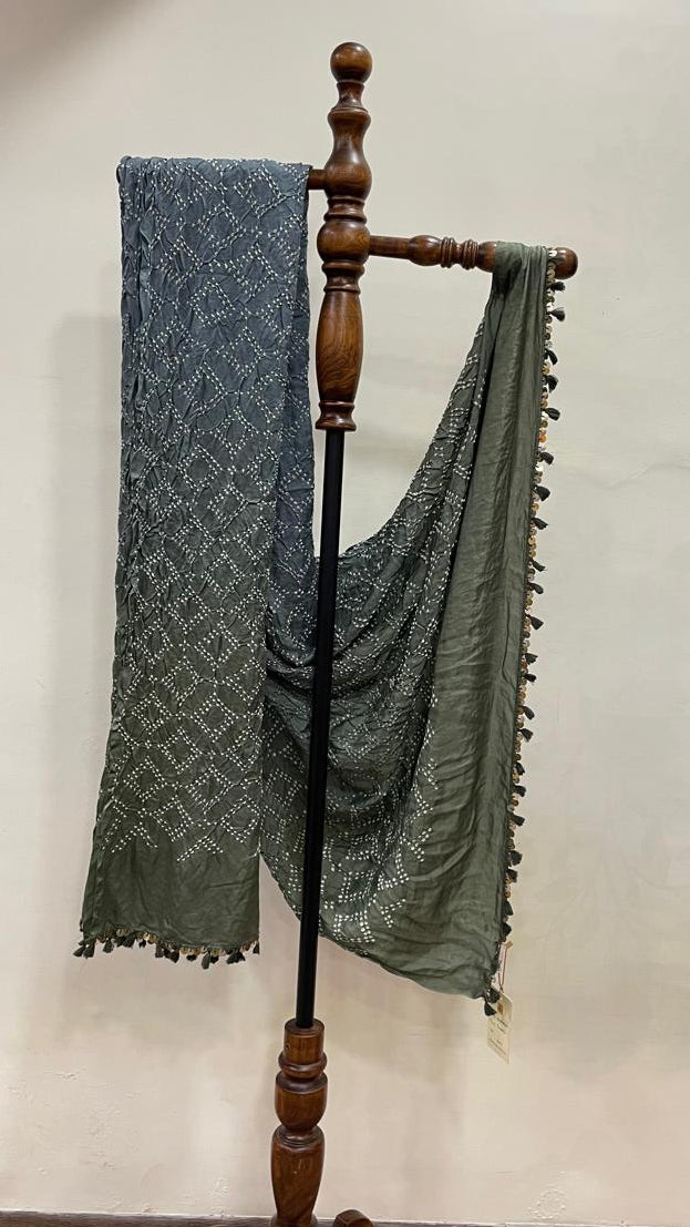 Ombre Bandhani Dupatta