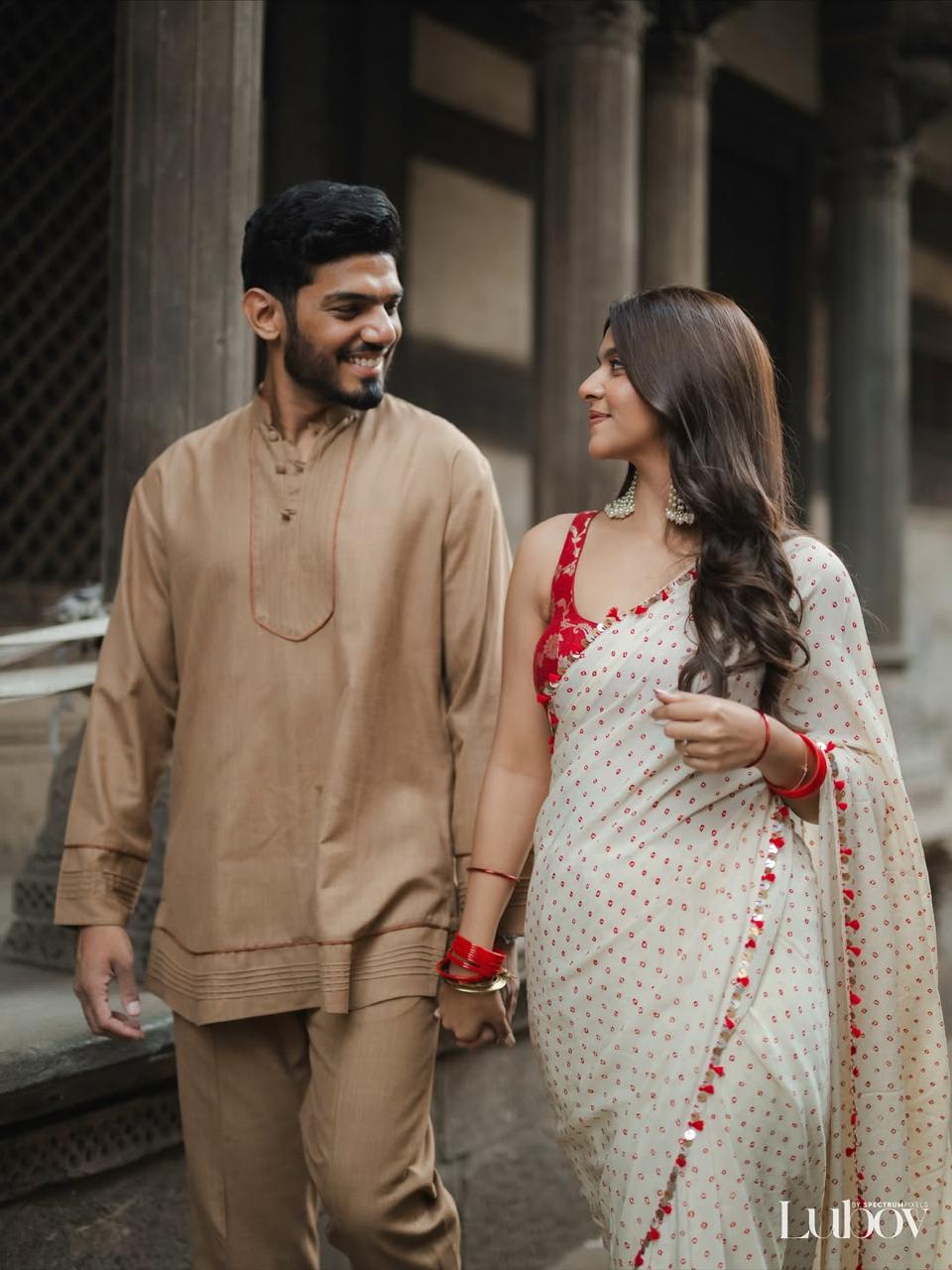 Vidhi Prajapati Saree