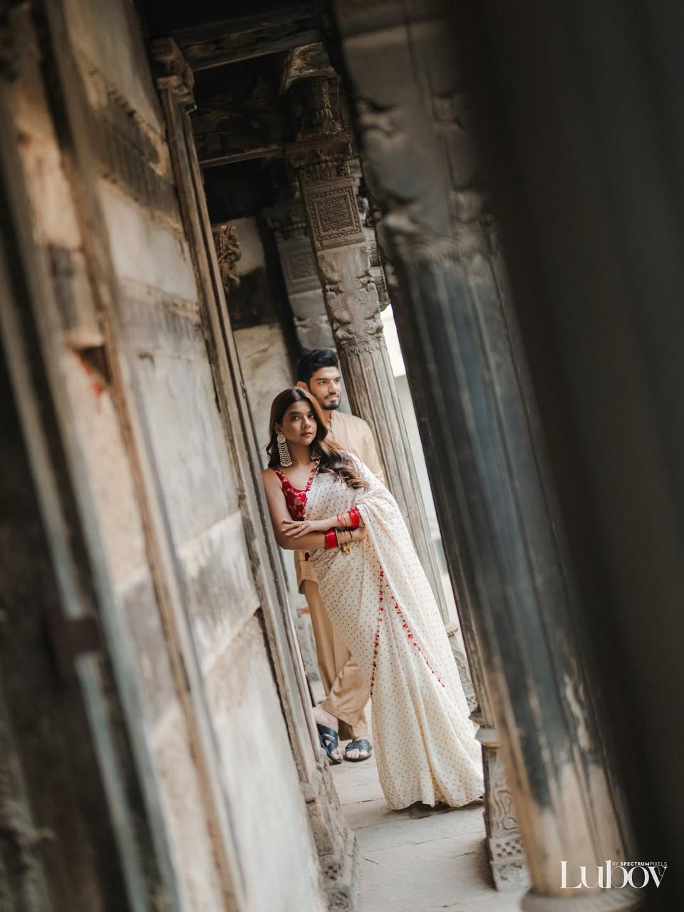 Vidhi Prajapati Saree