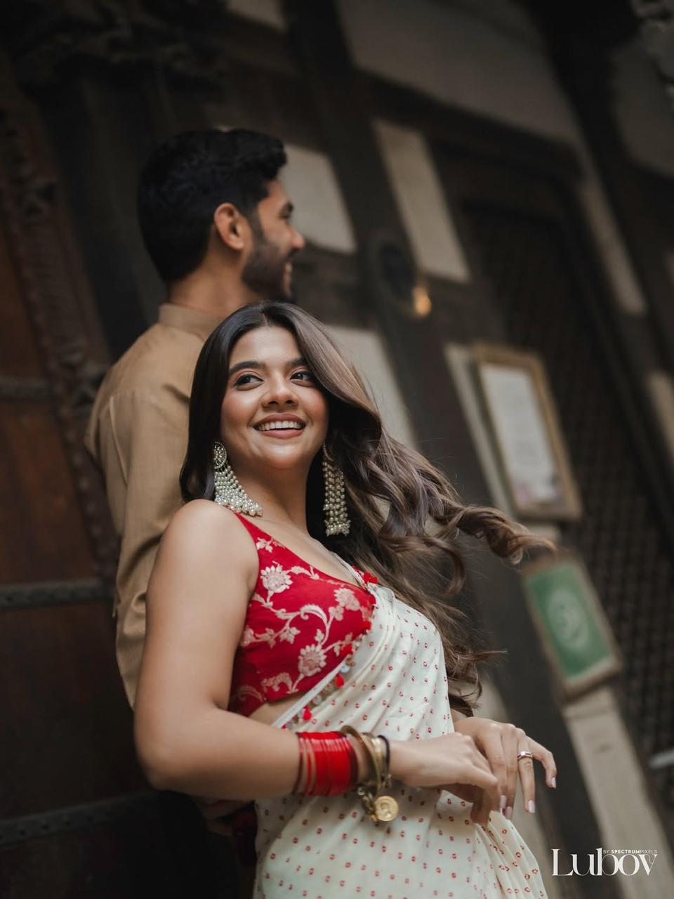 Vidhi Prajapati Saree