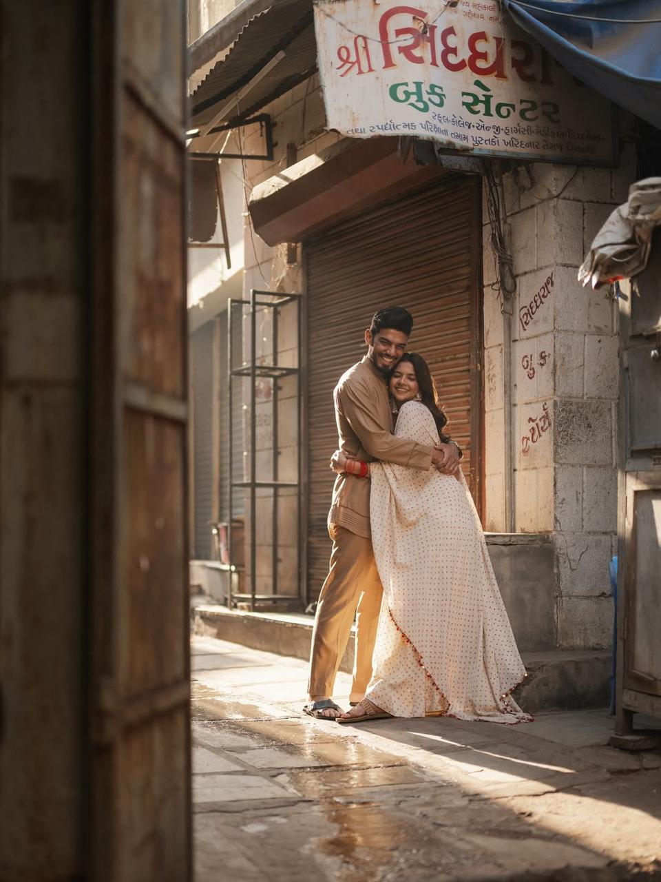 Vidhi Prajapati Saree