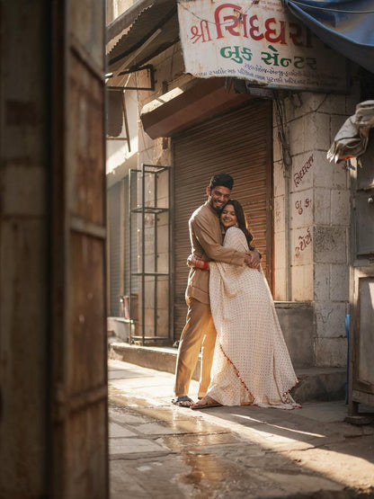 Vidhi Prajapati Saree