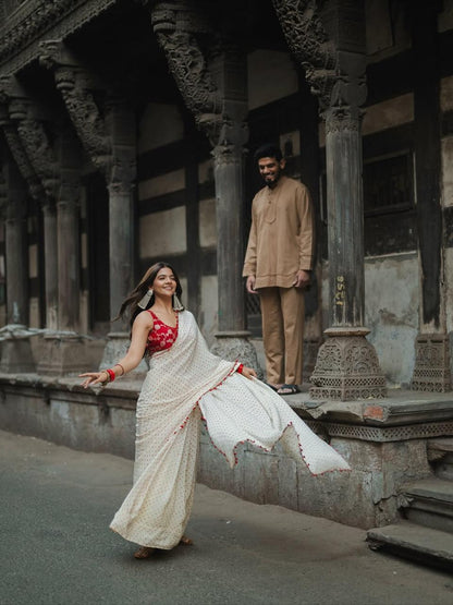 Vidhi Prajapati Saree