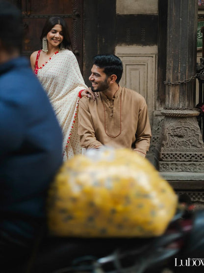 Vidhi Prajapati Saree