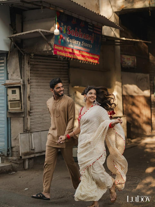 Vidhi Prajapati Saree