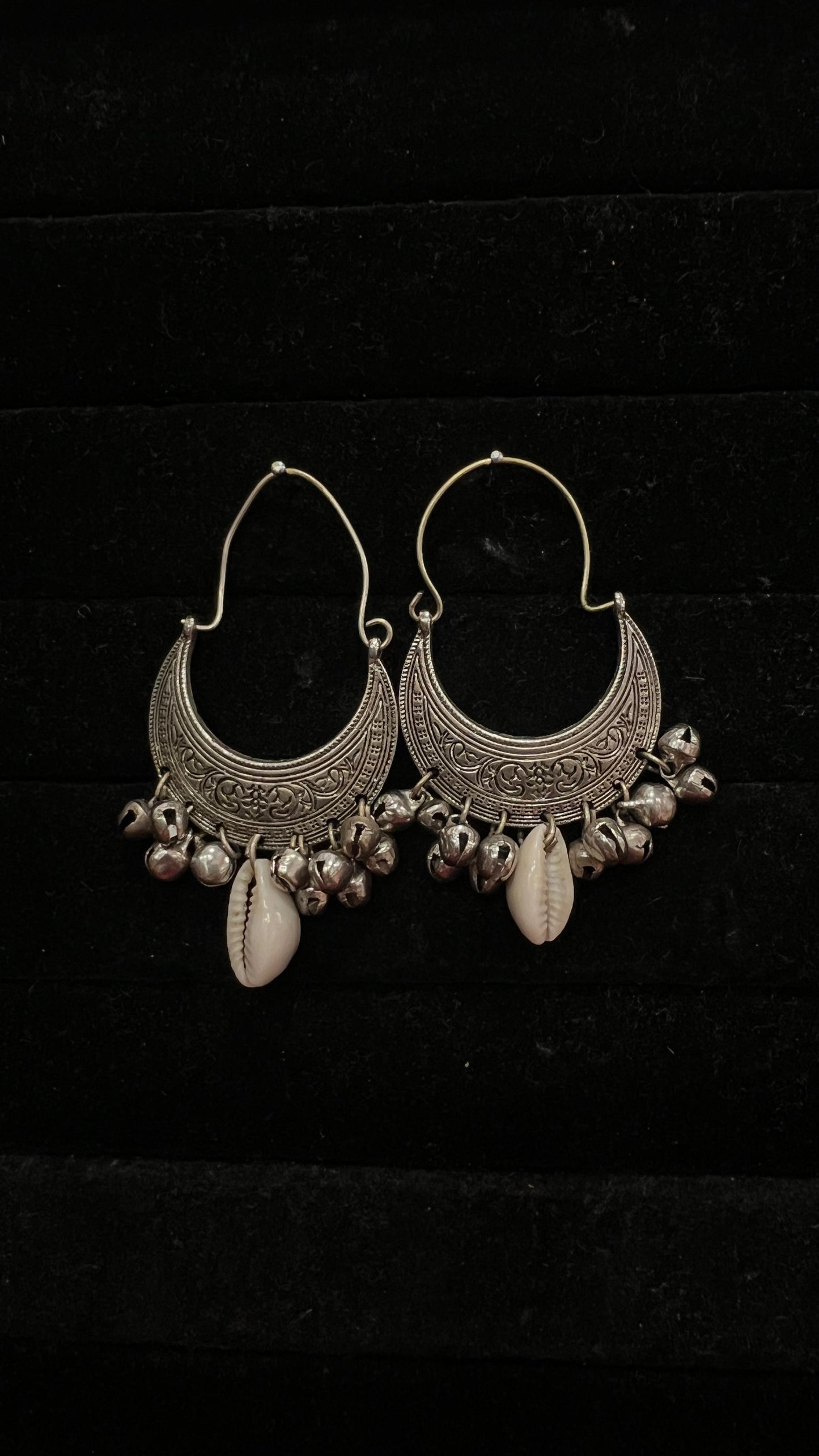 Oxidised Earring - Anjanase