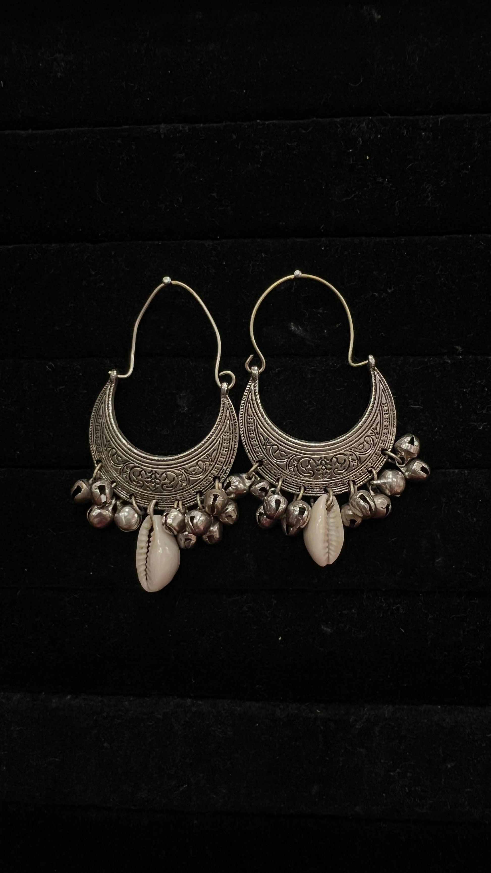 Oxidised Earring - Anjanase