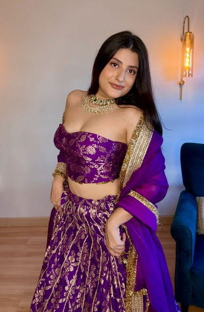 Trishala Sikka - Pashmina Lehenga Set