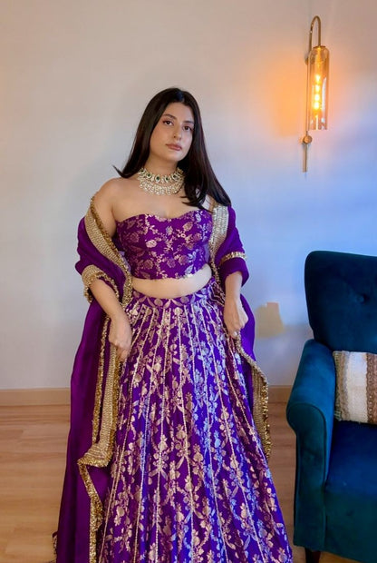 Trishala Sikka - Pashmina Lehenga Set