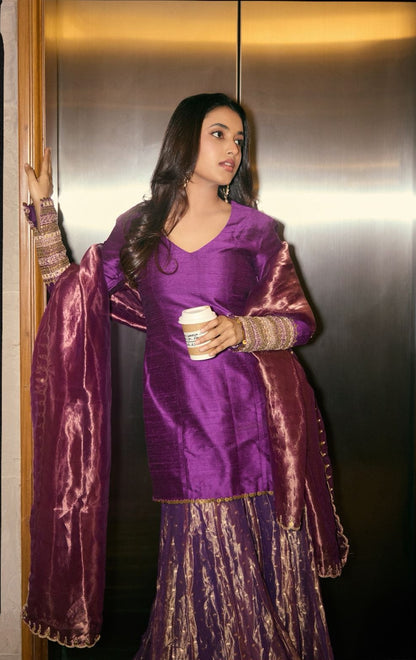 Priyanka Mohan - Nurvi Sharara Set