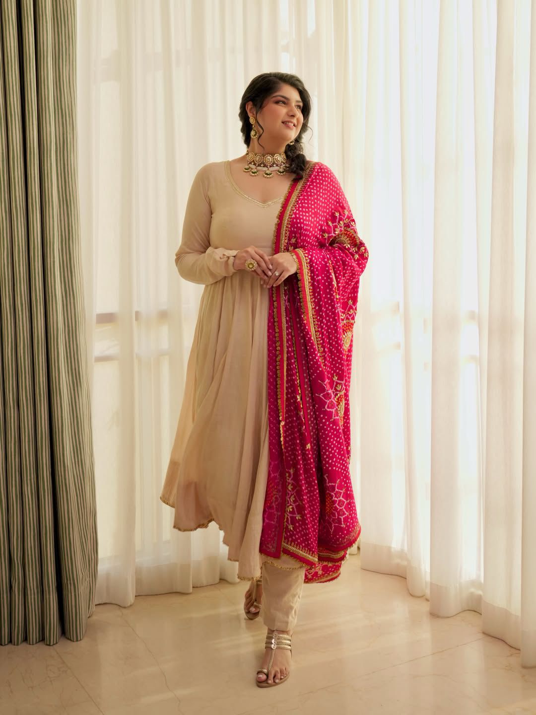 Anshula Kapoor - Aanchal Anarkali Set