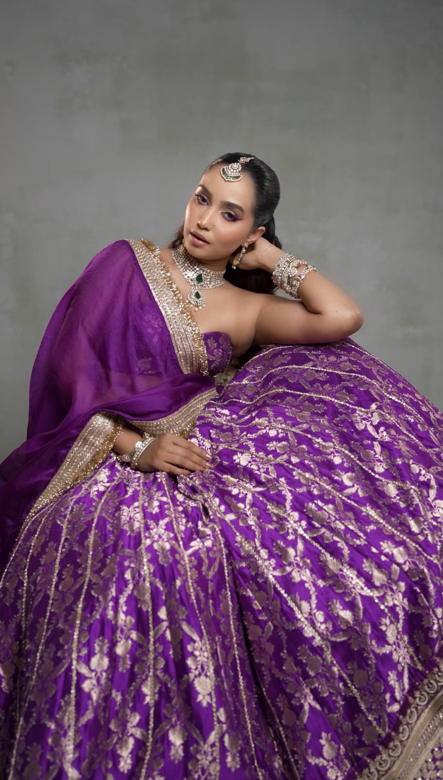 Pashmina Lehenga Set