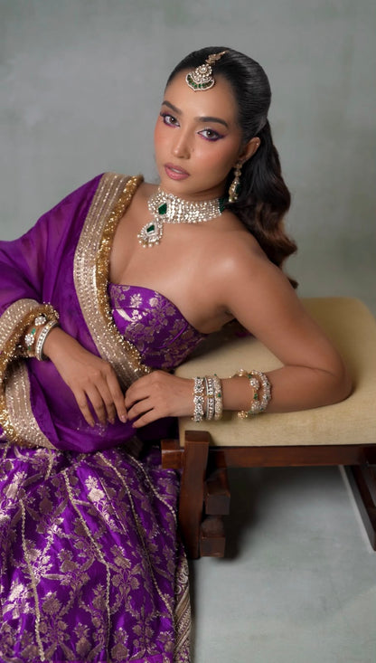 Pashmina Lehenga Set