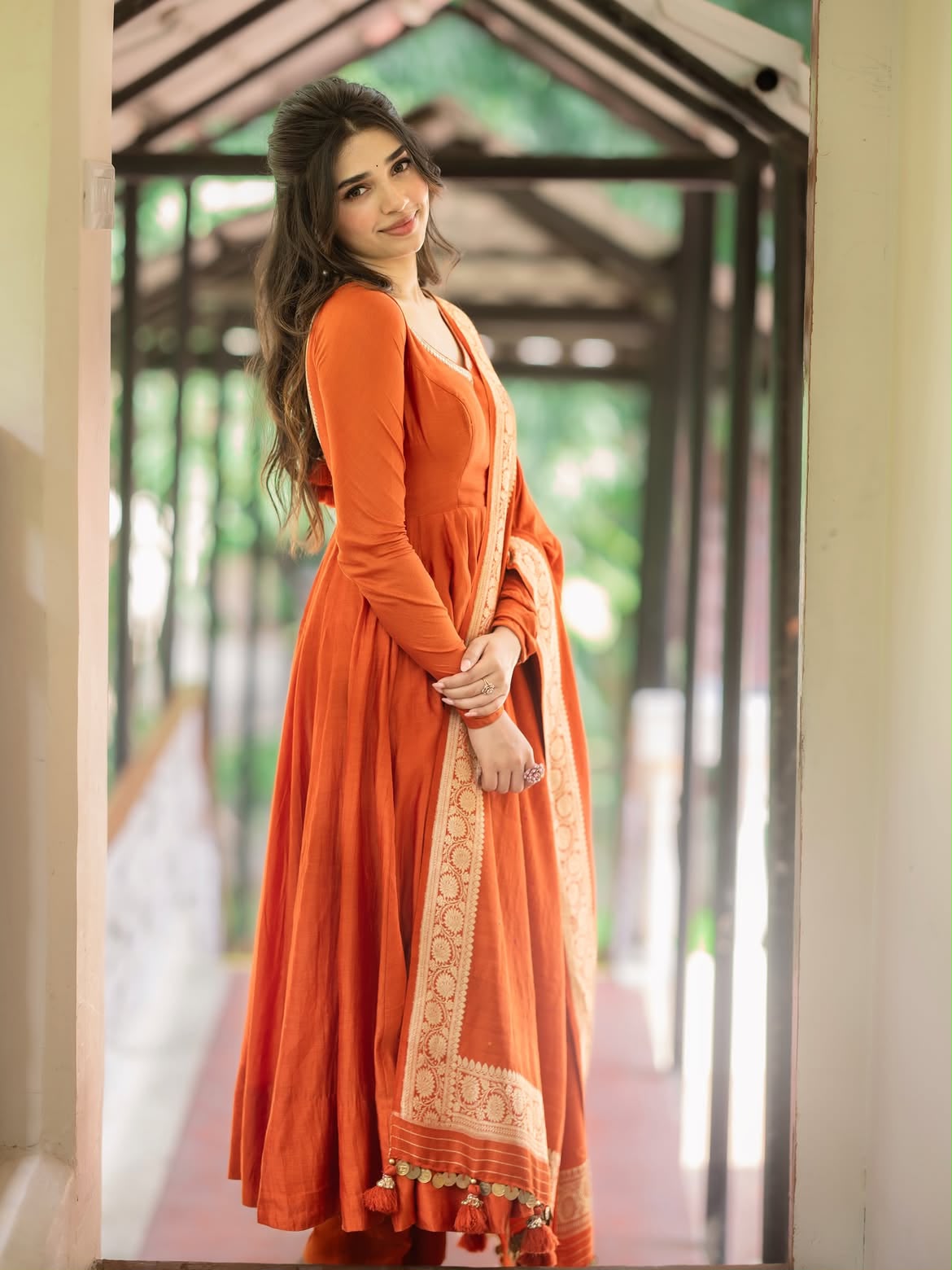 Krithi Shetty - Mrigesha Anarkali Set