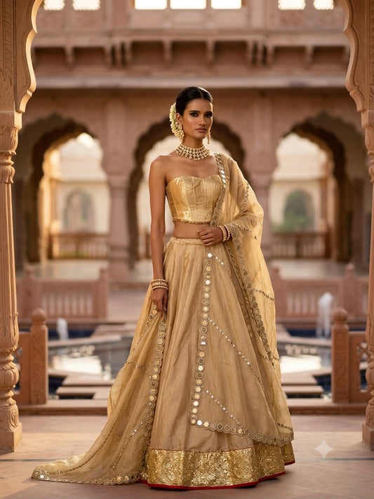 Aalam Lehenga Set - Anjanase