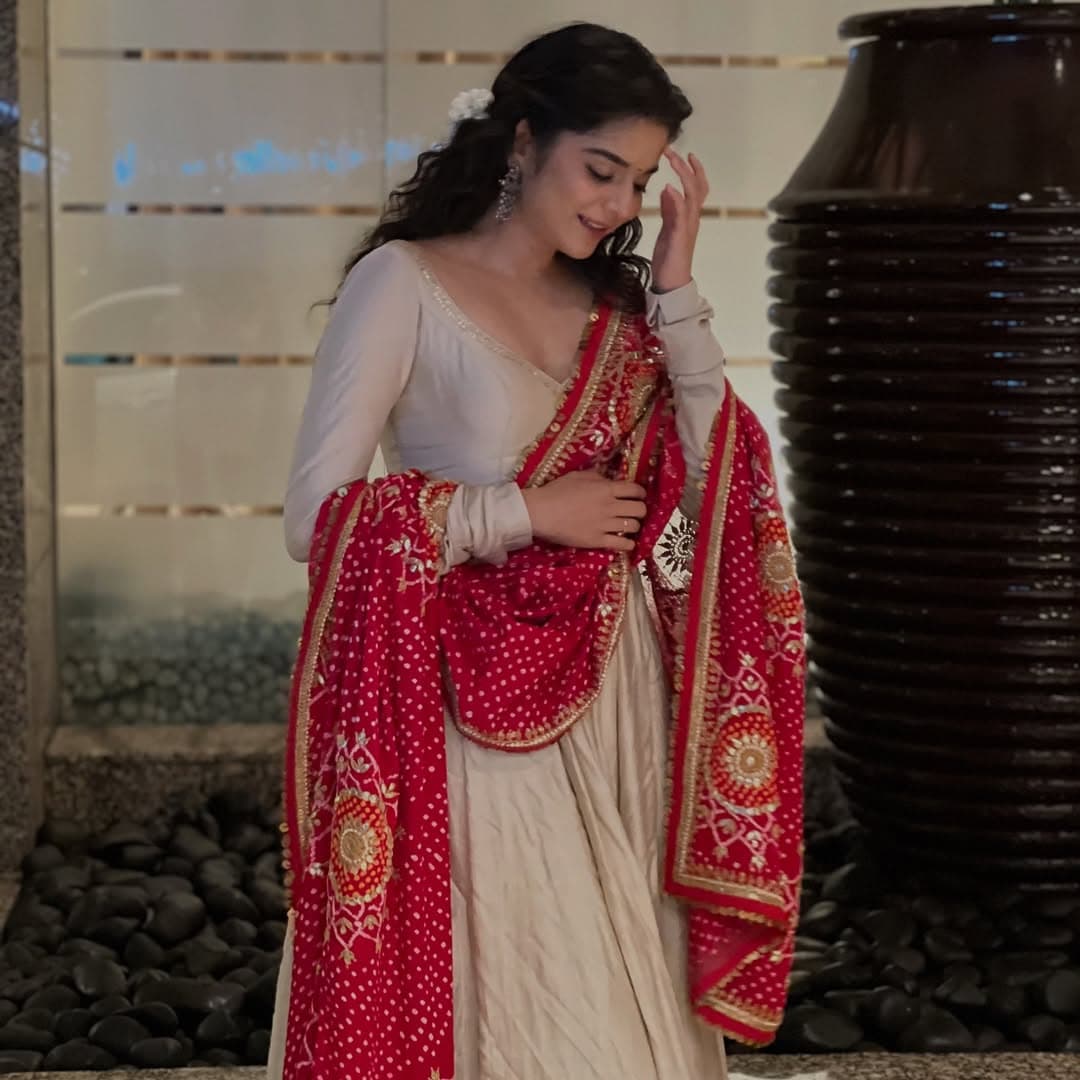 Mithila Palkar Anarkali Set