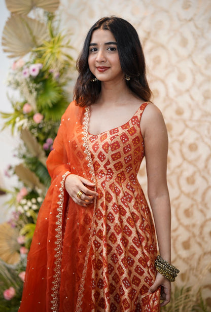 Srika Badkar Anarkali Set