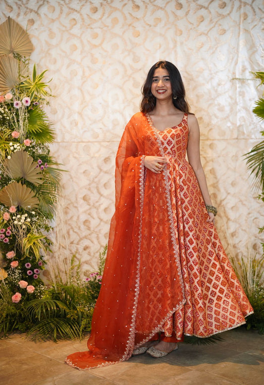 Srika Badkar Anarkali Set