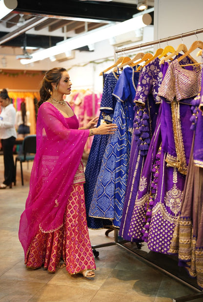 Ayesha Mehta Sharara Set